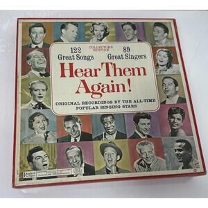 READER'S DIGEST Vintage Vinyl-HEAR THEM AGAIN 10-LPS 1968 RD4-49  BOX SET MINT